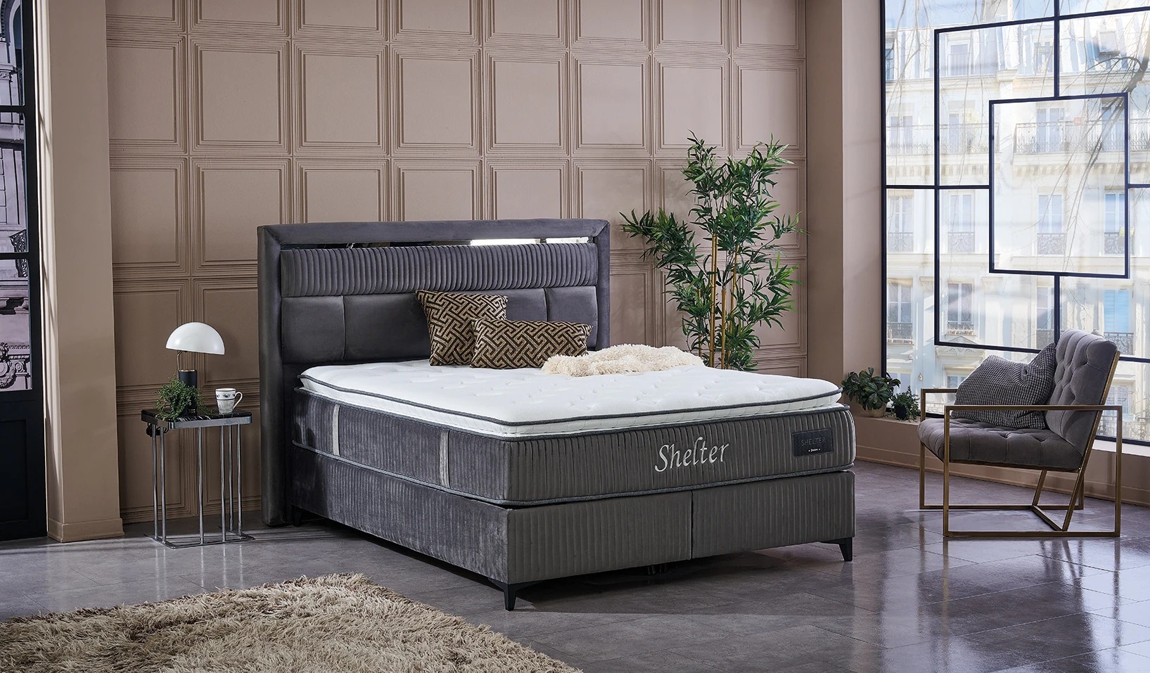 Shelter set 160x200